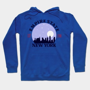 Empire State, New York, US Hoodie